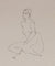 Seated Nude Figure Study <br>20th Century Ink <br><br>#29692