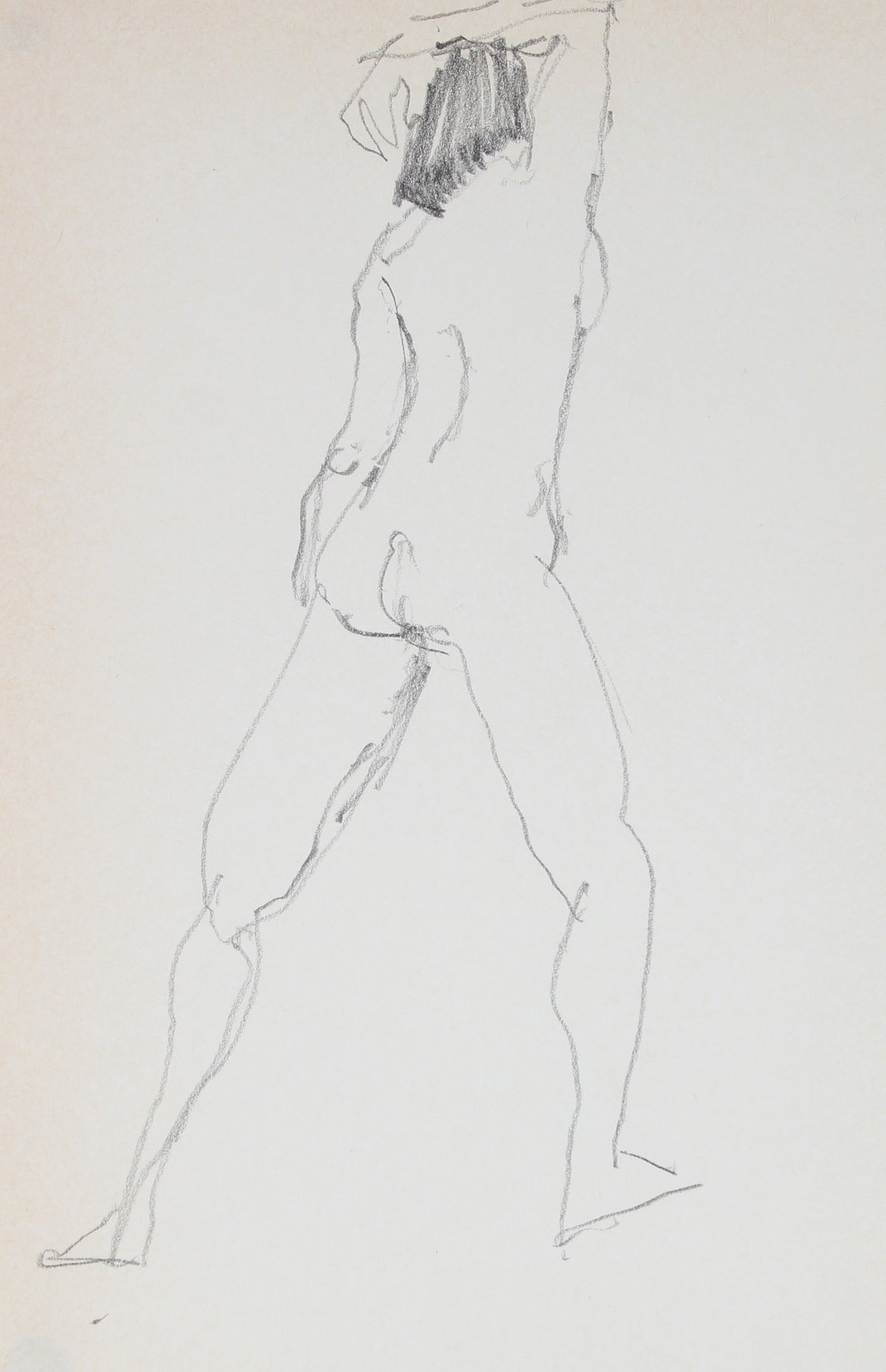 Standing Nude Drawing &lt;br&gt;1989 Graphite &lt;br&gt;&lt;br&gt;#30026
