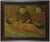 <i>Woman with Nude</i><br>1929 Early Expressionist Oil<br><br>#14006
