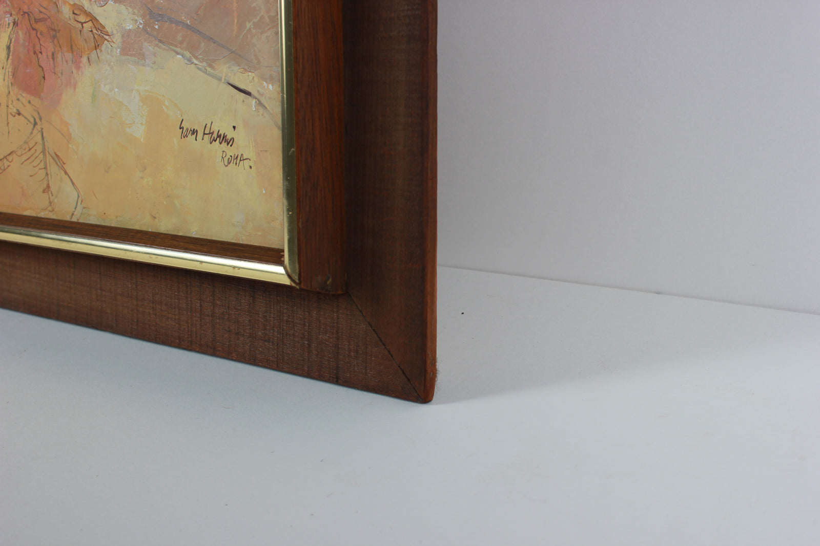 <i>Roma</i> <br>1960s Oil <br><br>#B3426