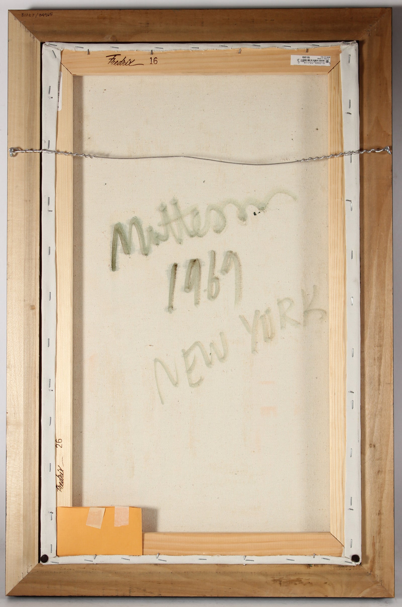 <i>New York</i><br>1969 Oil<br><br>#31727