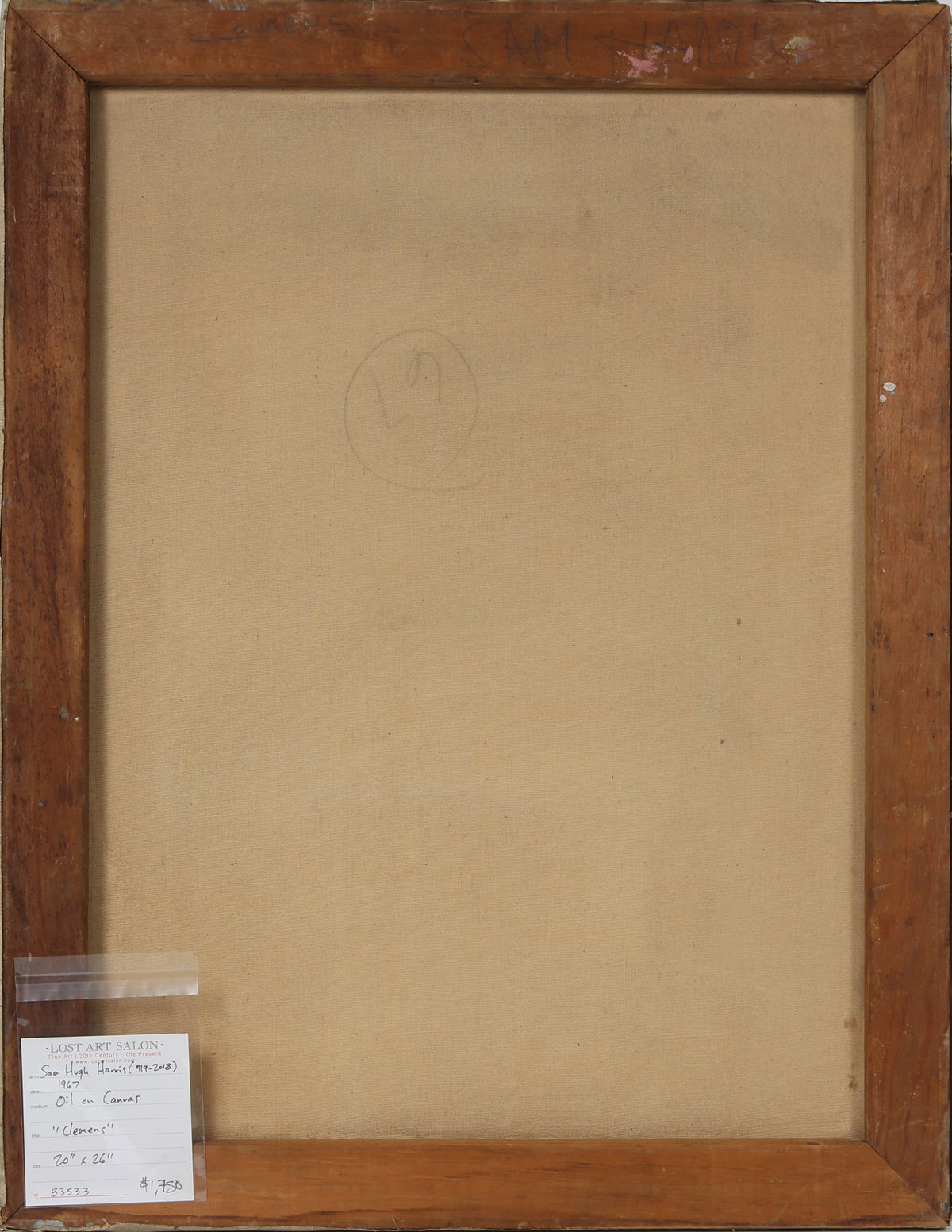 <i>Clemens</i> <br>1967 Oil <br><br>#B3533