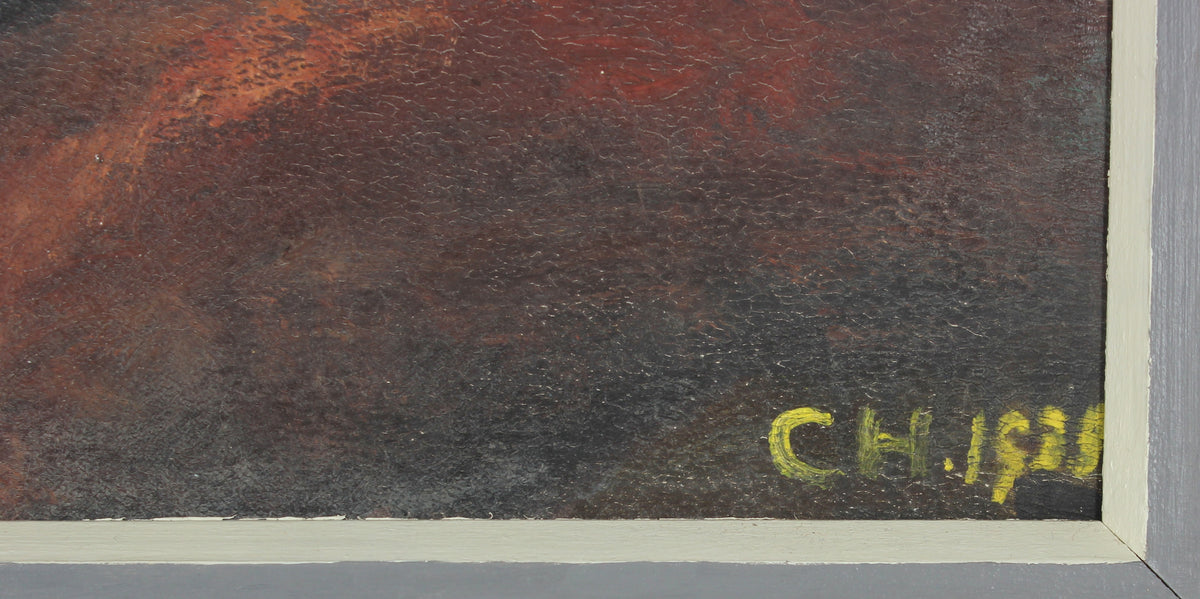 <i>Cloudy Day on the Pearl River</i> <br>1933 Oil <br><br>#14676