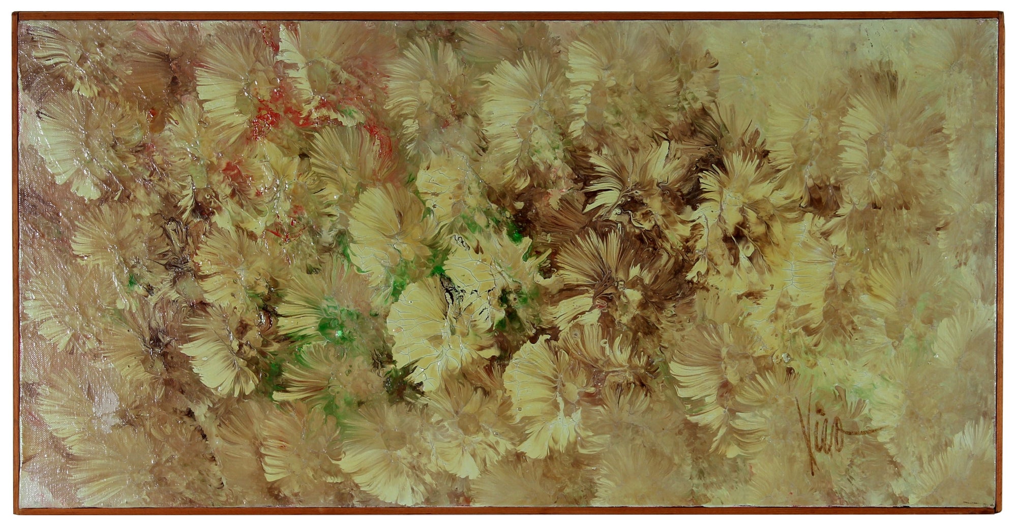 <i>September Gardens</i><br> 1960s Oil on Canvas<br><br>#35715