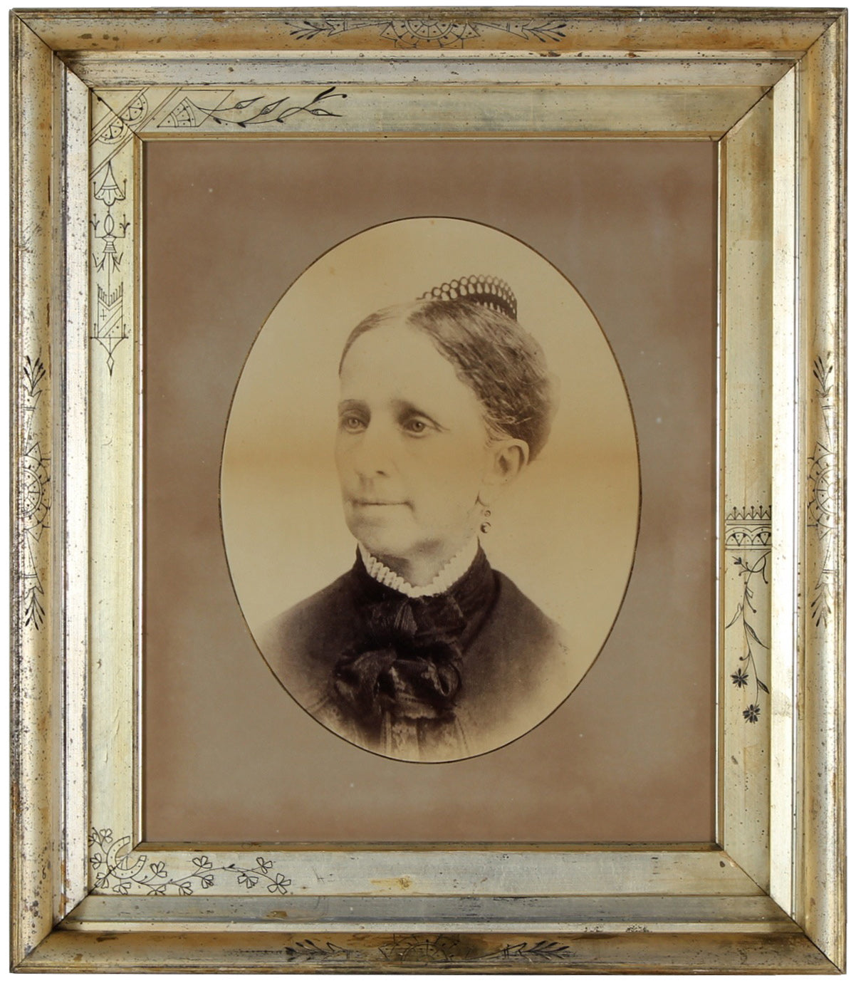 Early 1900s Antique Sepia Photograph of a Lady <br><br>#38176