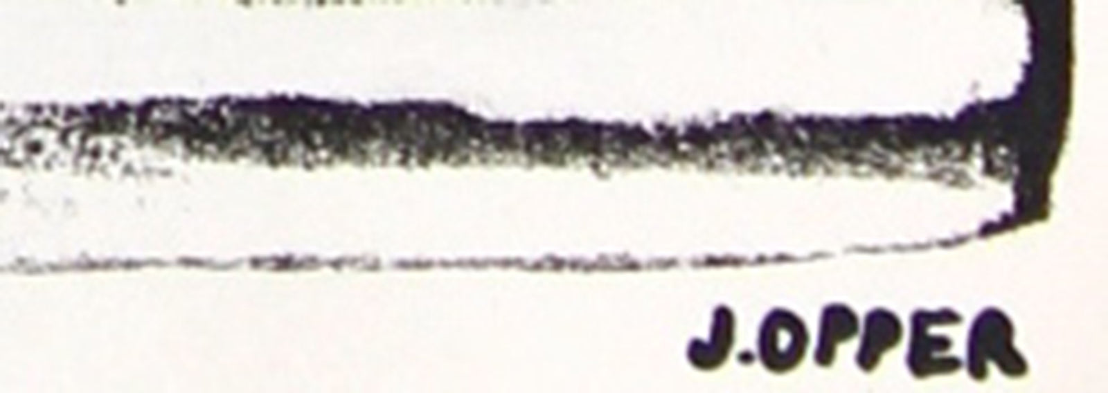 Forms in Abstraction<br>1940-50s Stone Lithograph<br><br>#38914