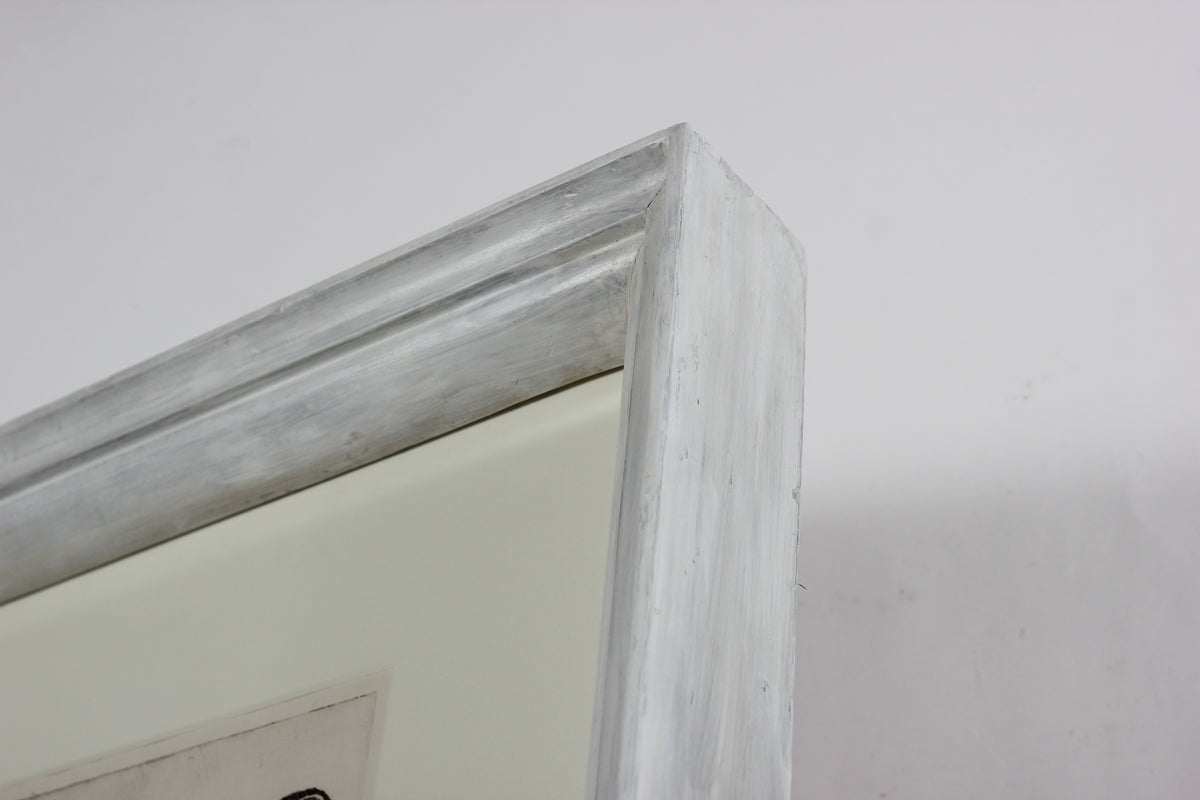 Monochrome Organic Form<br>1940-50s Lithograph<br><br>#40971