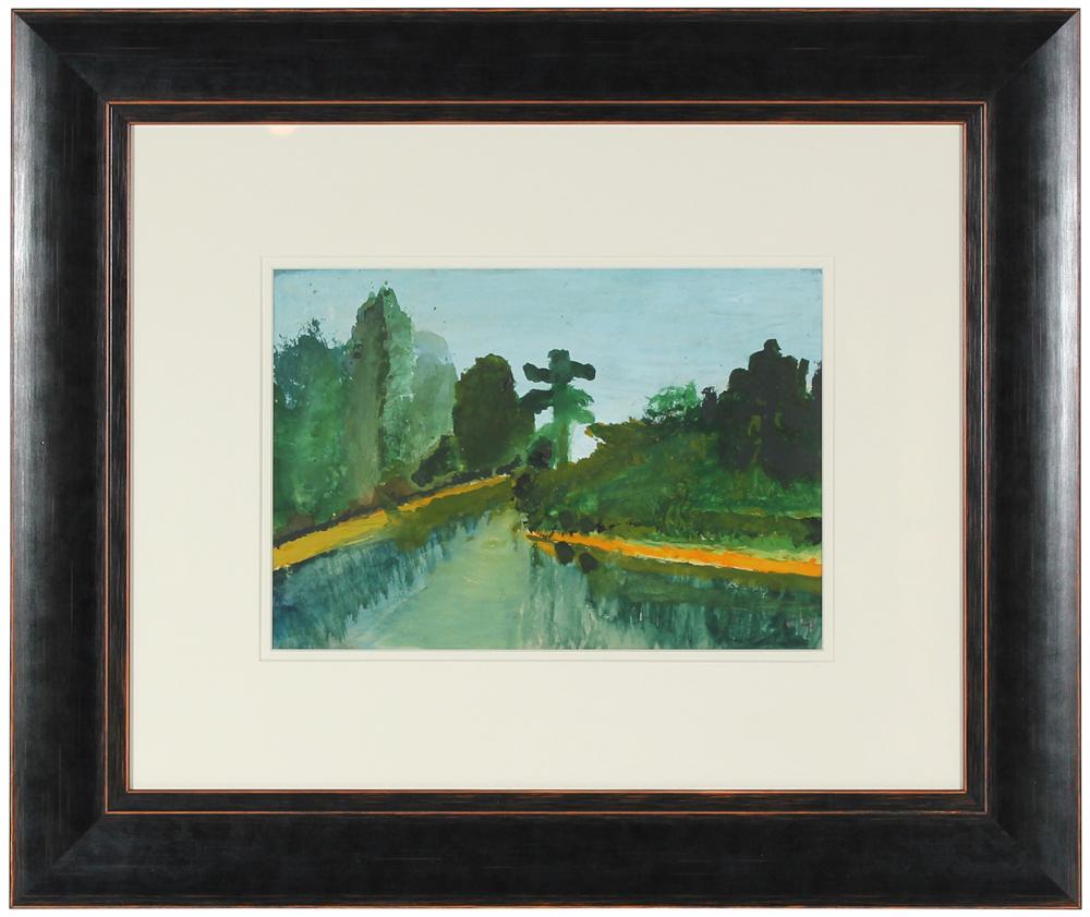 Charles Hutson Drawing & Watercolor - Lost Art Salon