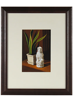 <i>White Statuette</i><br>1933 Oil on Paper<br><br>#9508