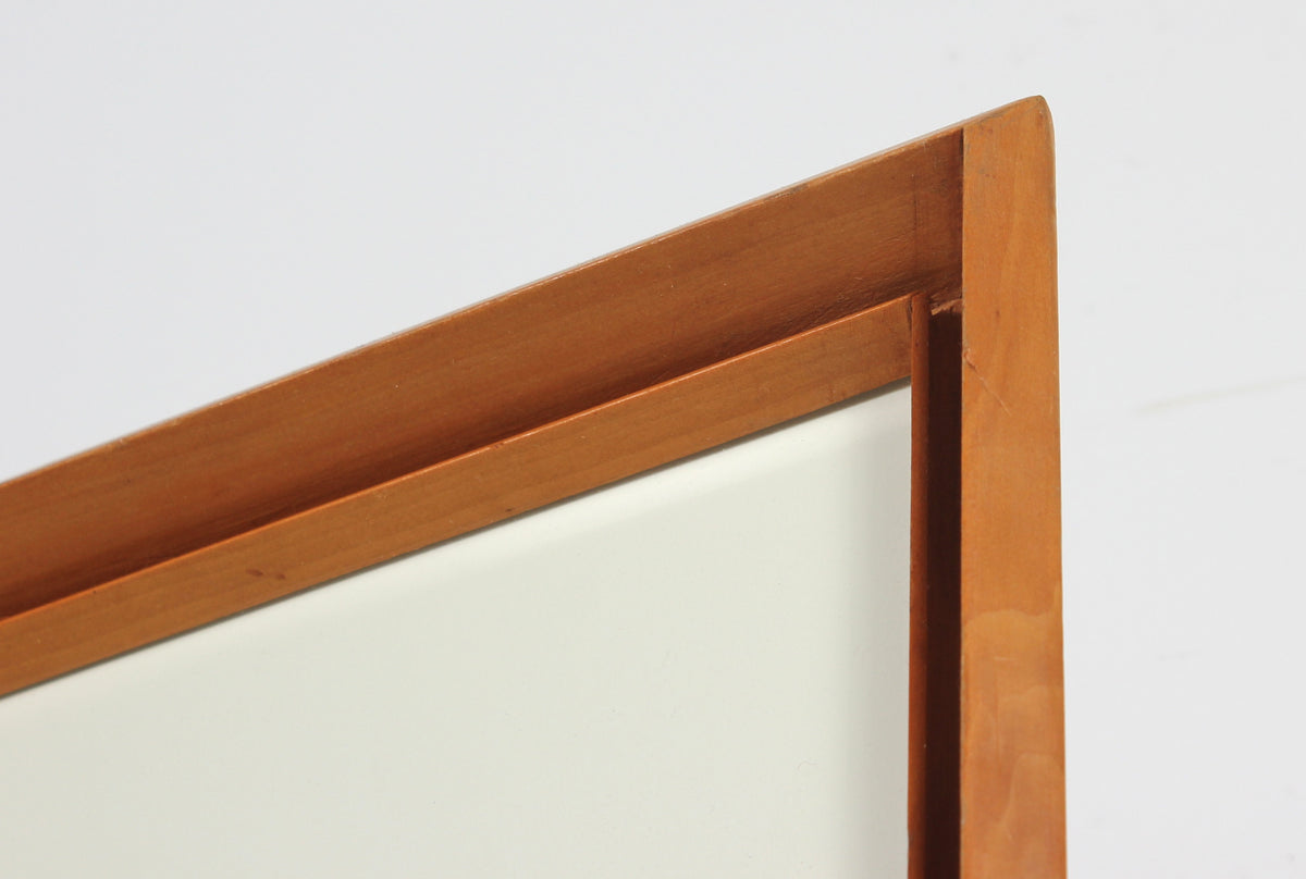 Red & Teal Vignettes<br>1940-50s Stone Lithograph<br><br>#40696