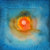 Abstracted Moon & Sky<br>Late 20th Century Watercolor<br><br>#47216
