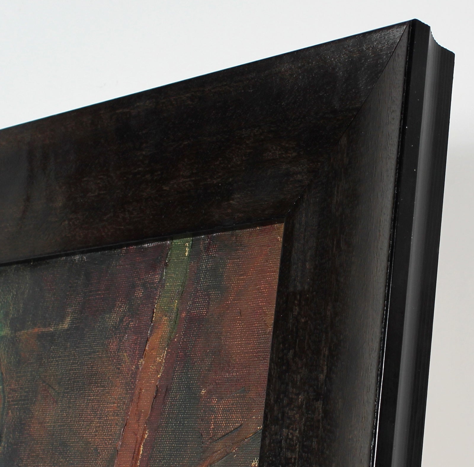 Expressive Male Portrait<br>1940s Oil<br><br>#49501