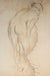 Nude Figure Study <br>1930s Charcoal<br><br>#49665