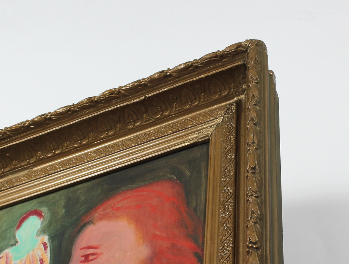 Modernist Figures<br>Late 1940s Oil<br><br>#50255