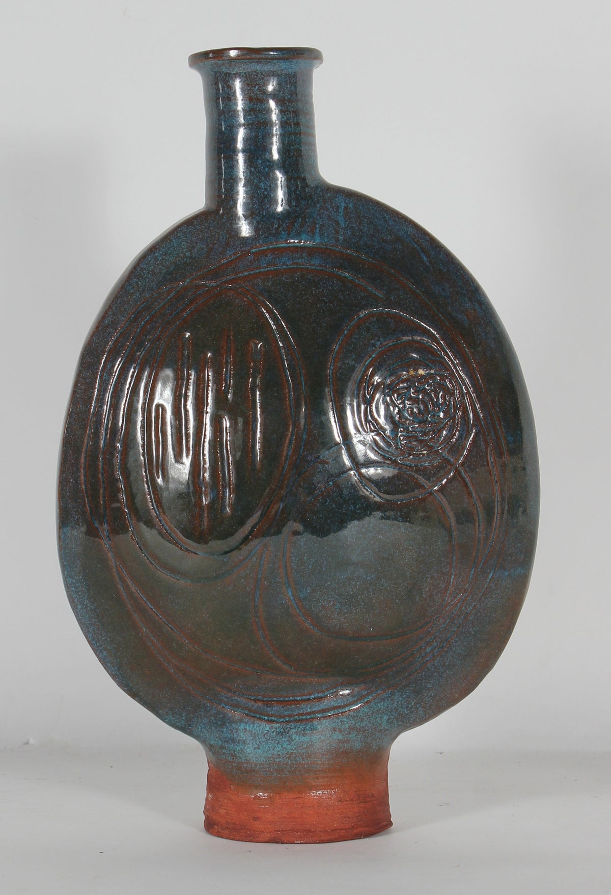 Collection of 20th Century Ceramics with Rich Blues <br><br>#1761