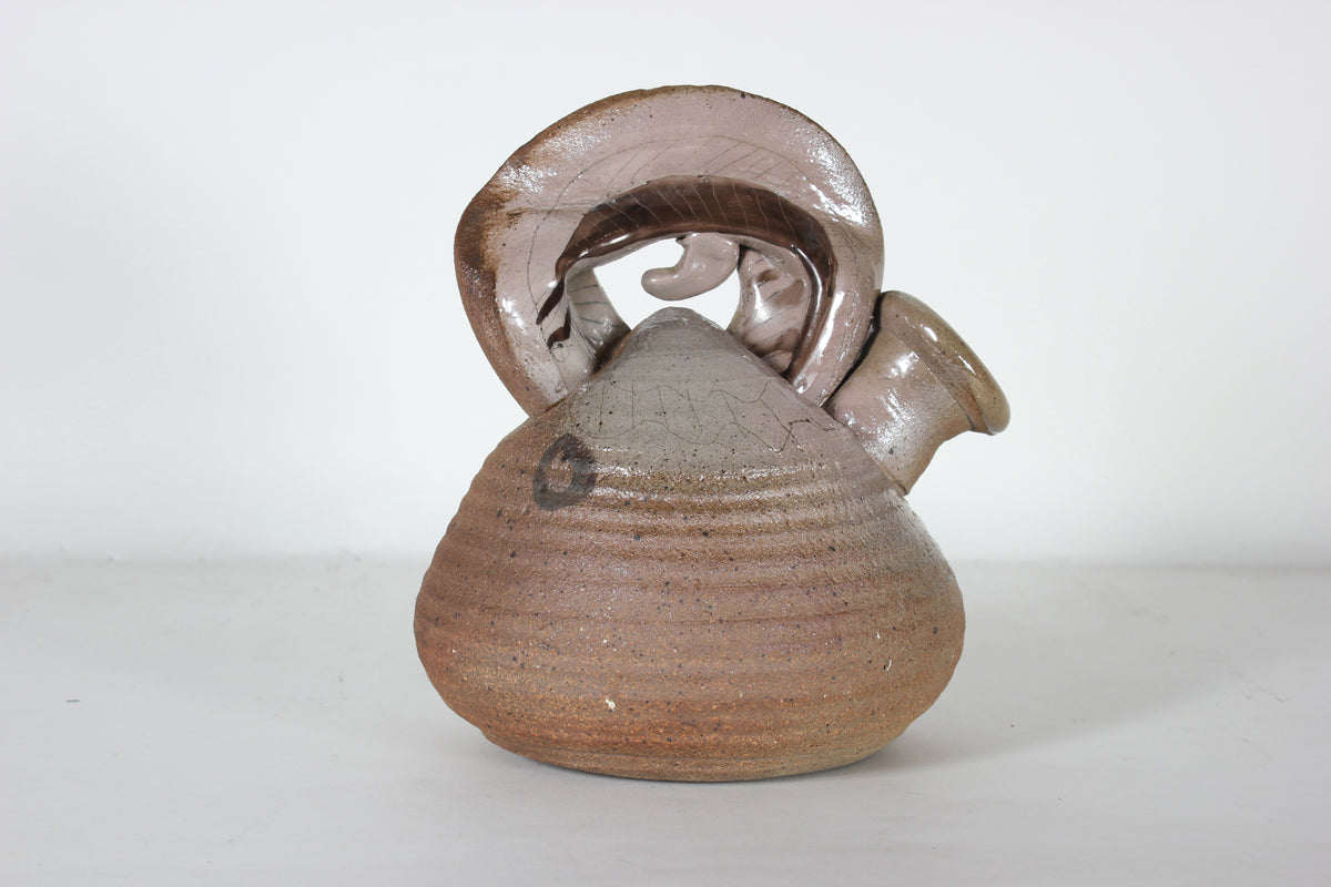 Abstracted Ceramic Tea Kettle <br>20th Century <br><br>#51392