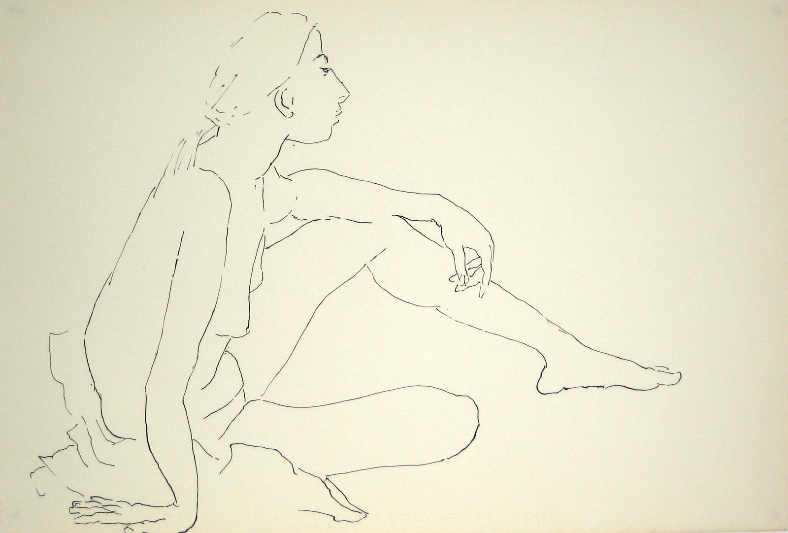 Lost in Thought<br>Ink on Paper<br><br>#15148