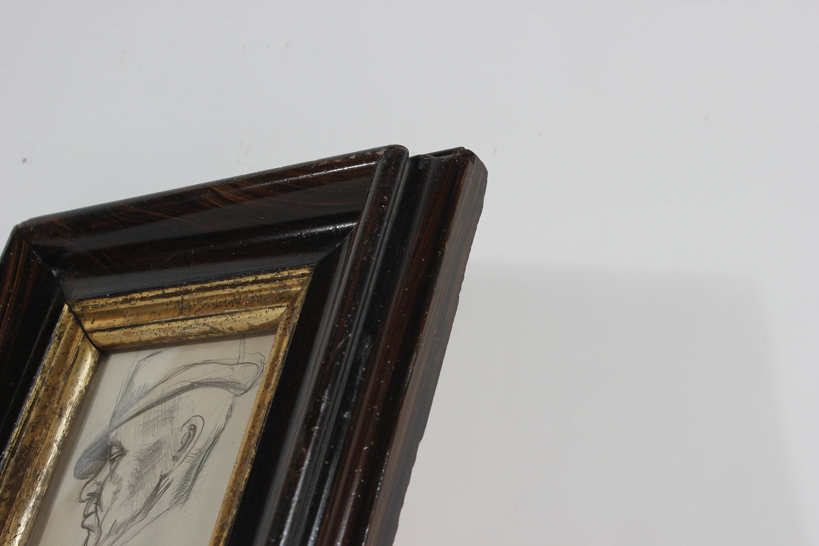 Portrait of a Man<br>Mid Century Graphite<br><br>#49920