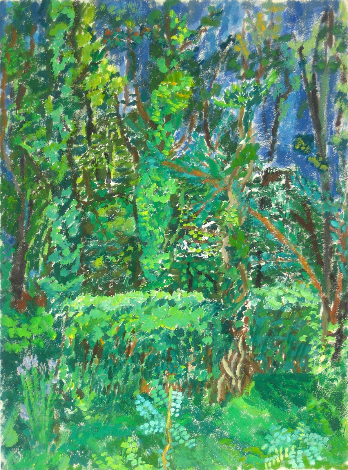 Trees in Abstraction<br>Casein, 1959<br><br>#15255