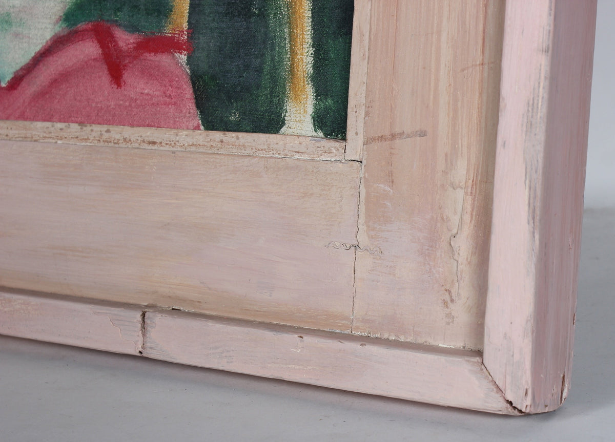 San Francisco Expressionist Interior<br>1949 Oil<br><br>#52793