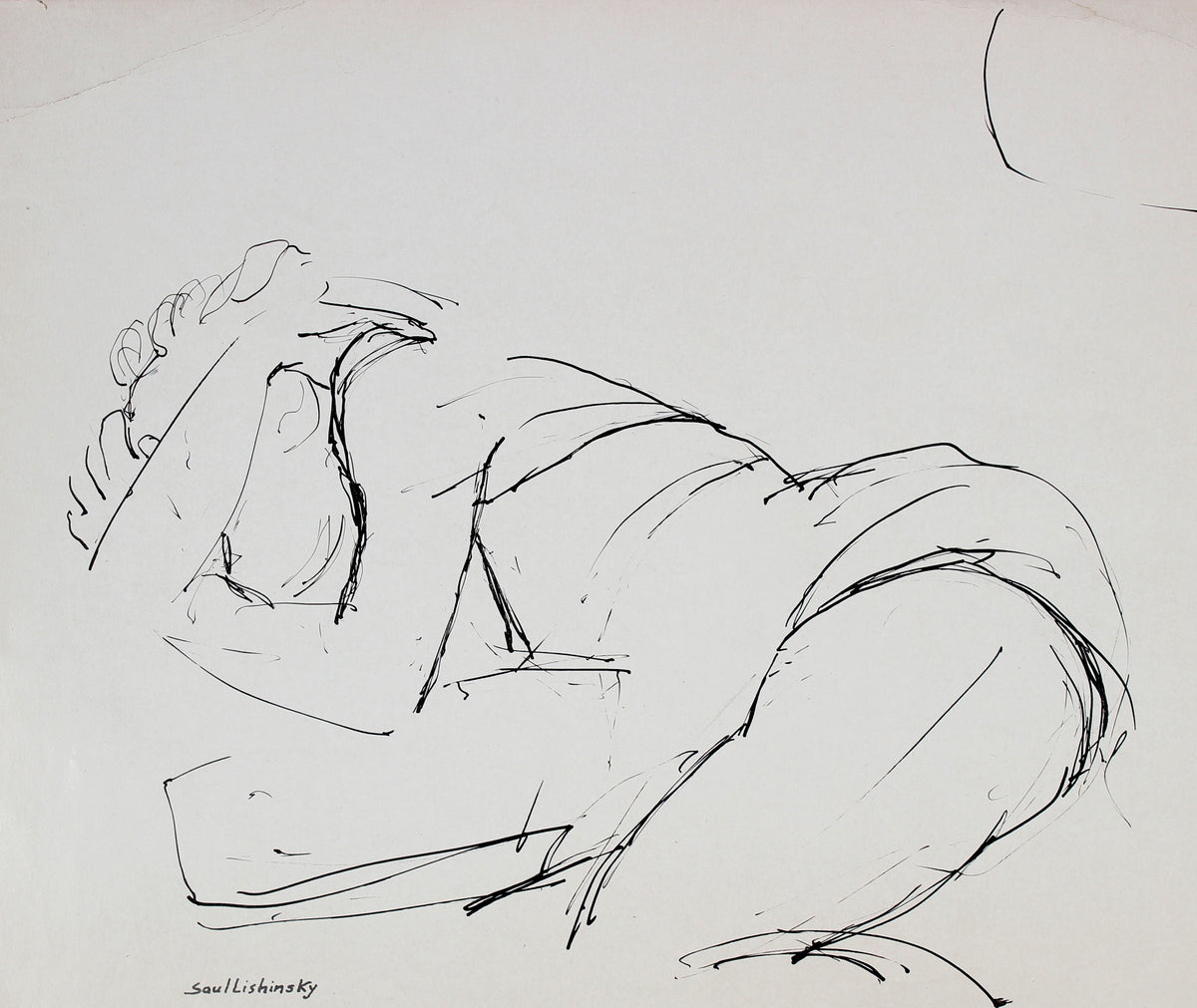 Saul Lishinsky Drawing & Watercolor - Lost Art Salon
