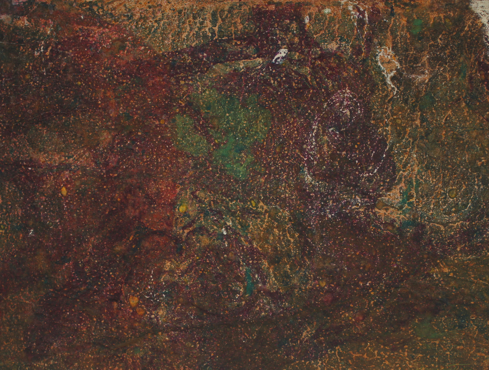 <i>Cosmos VIII</i> <br>1979 Oil on Paper <br><br>#61205
