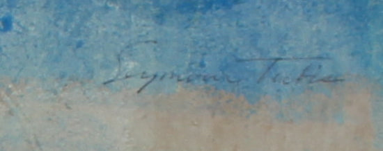 <i>Frost</i> <br>Mid Century Monotype and Relief Print on Paper <br><br>#61290