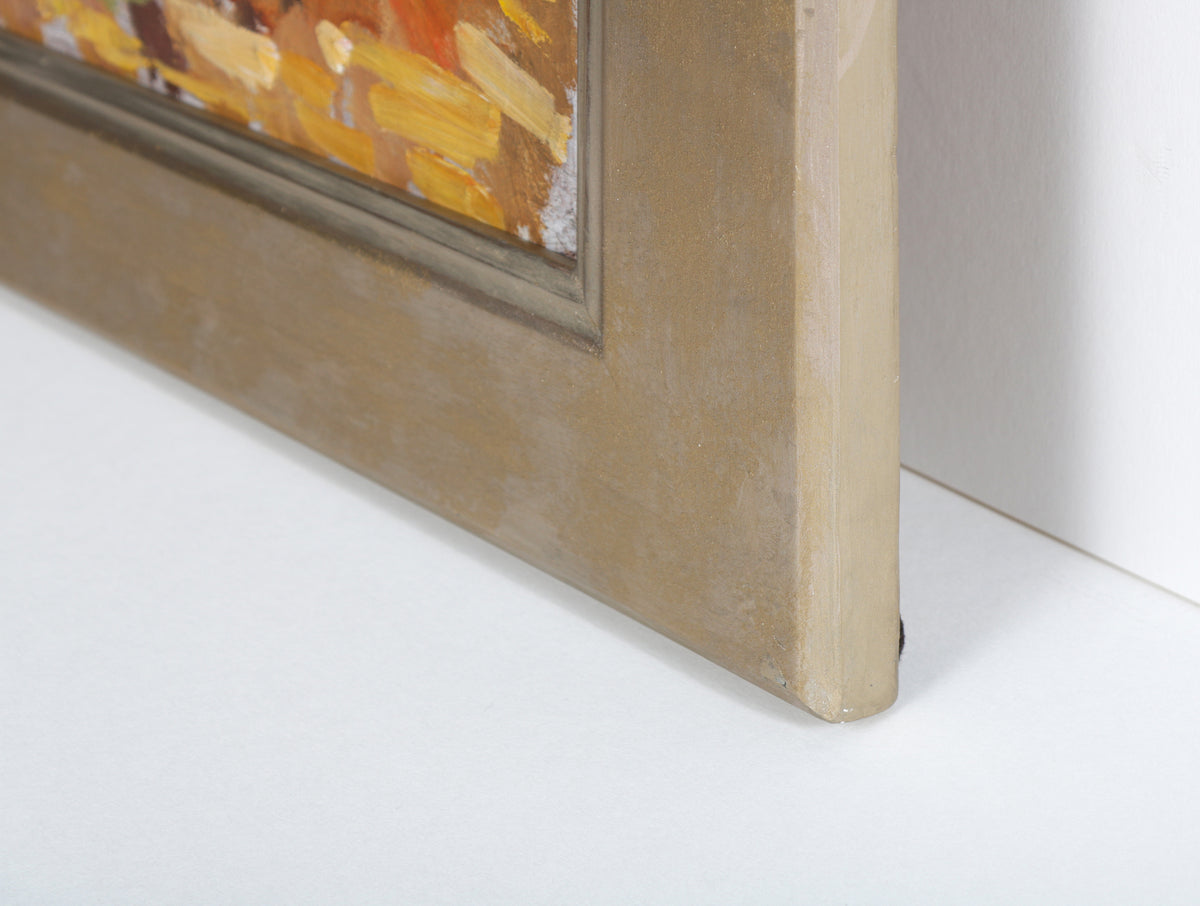 Expressive California Mountain Scene <br>1970 Oil <br><br>#B6236