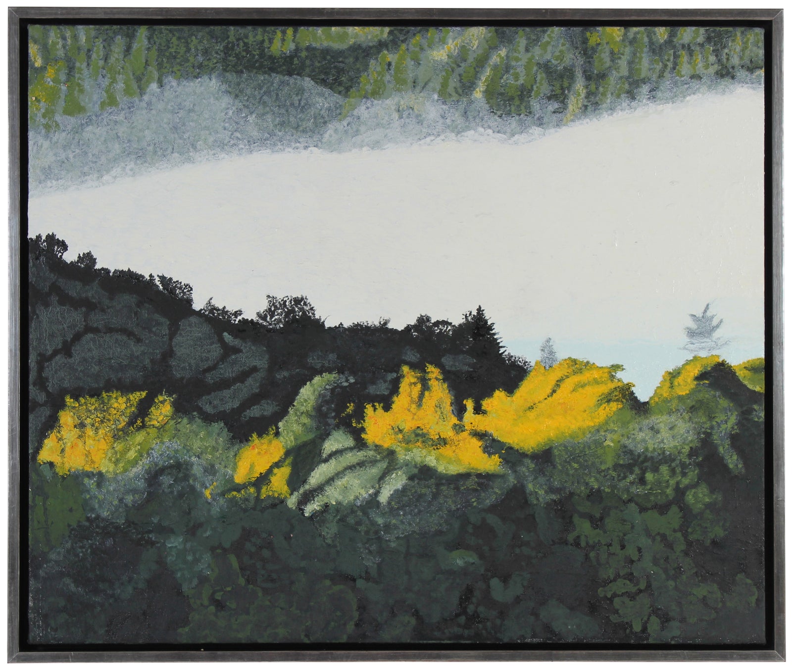 <i>Autumn Rays at Dawn</i> <br>2014 Mendocino, CA Oil <br><br> #59267