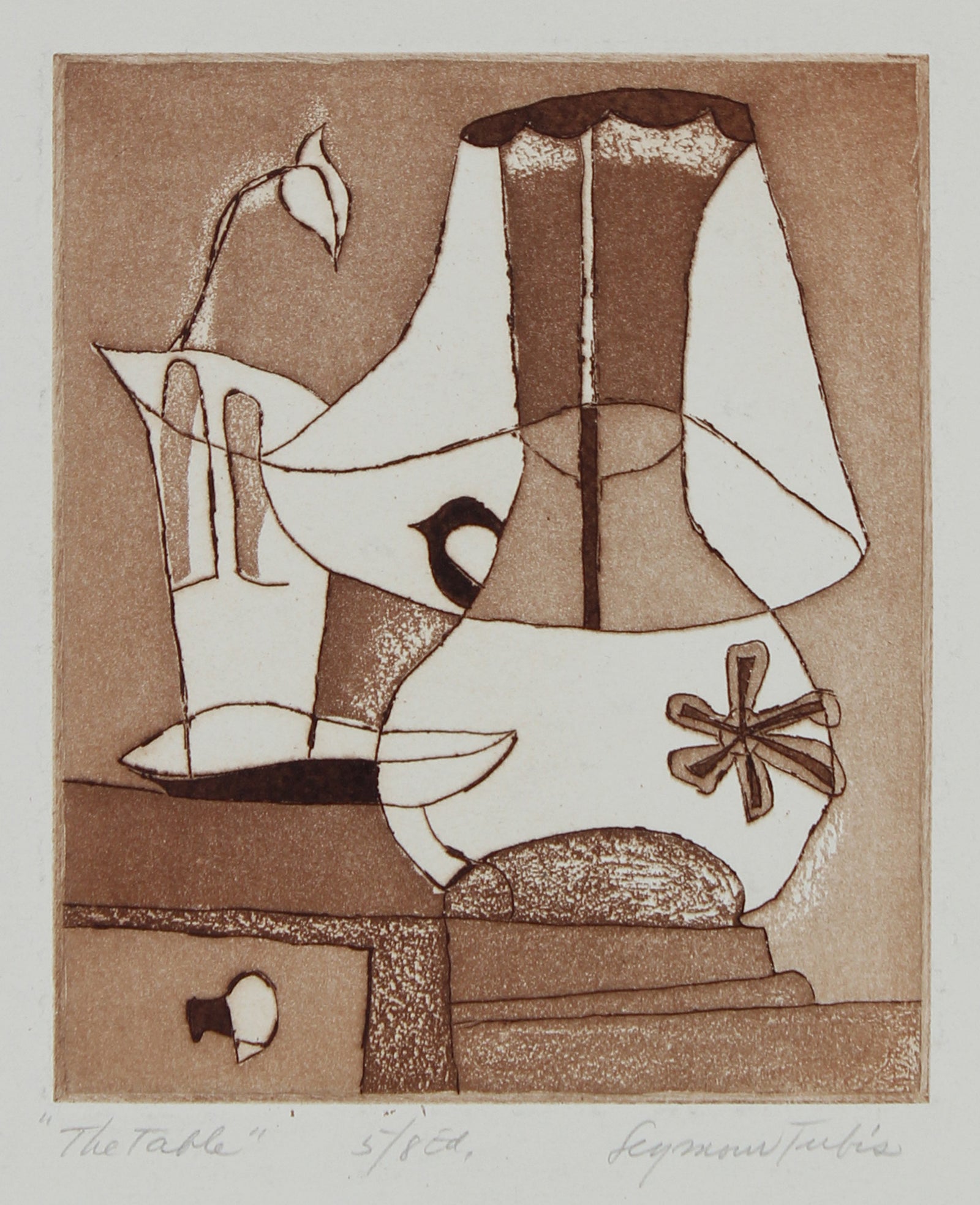 <i>The Table</i><br>1947 Etching<br><br>#62858