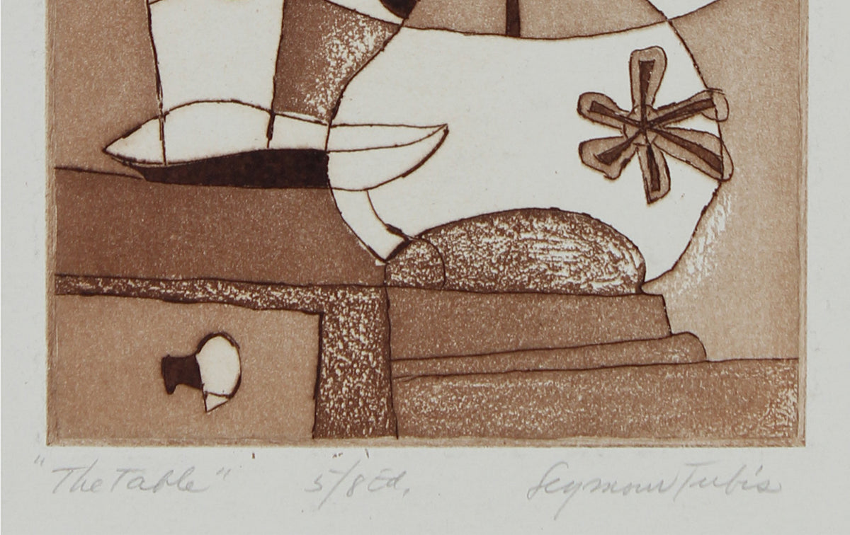 <i>The Table</i><br>1947 Etching<br><br>#62858