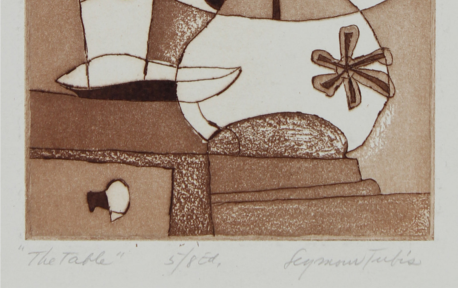 <i>The Table</i><br>1947 Etching<br><br>#62858