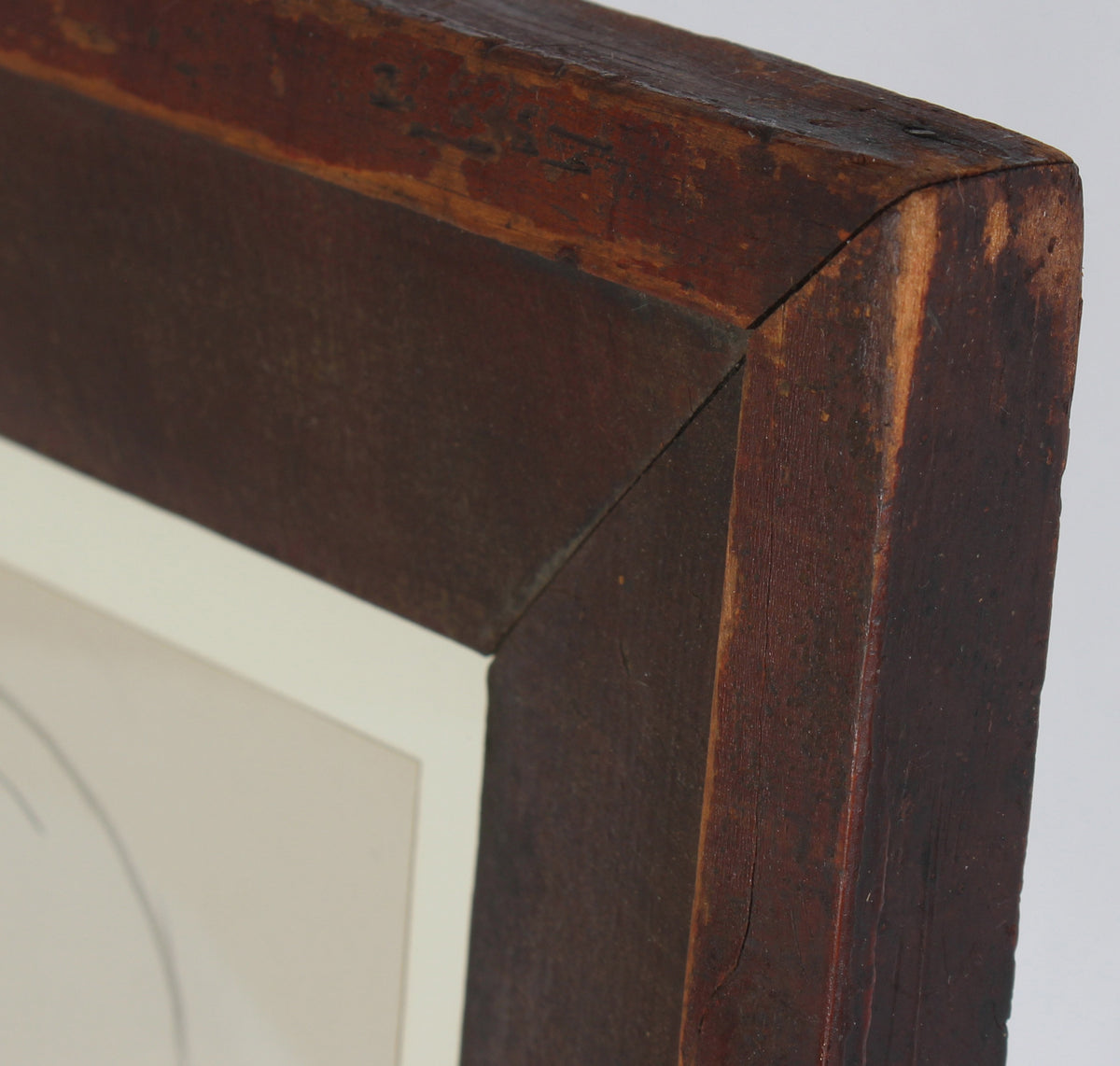 Man with Pipe<br>Mid Century Ink Wash<br><br>#49948