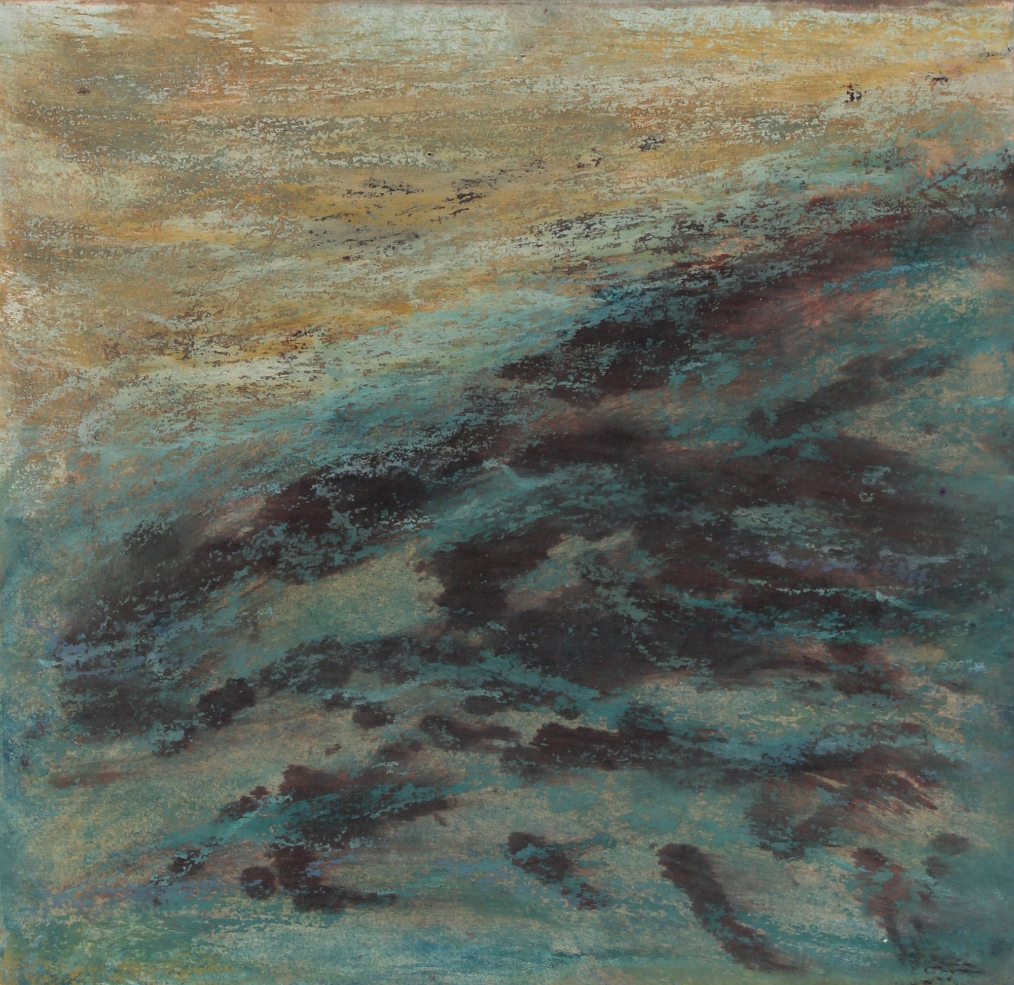 <i>Storm at Sea II</i> <br>1990 Ink, Watercolor & Pastel <br><br>#66710