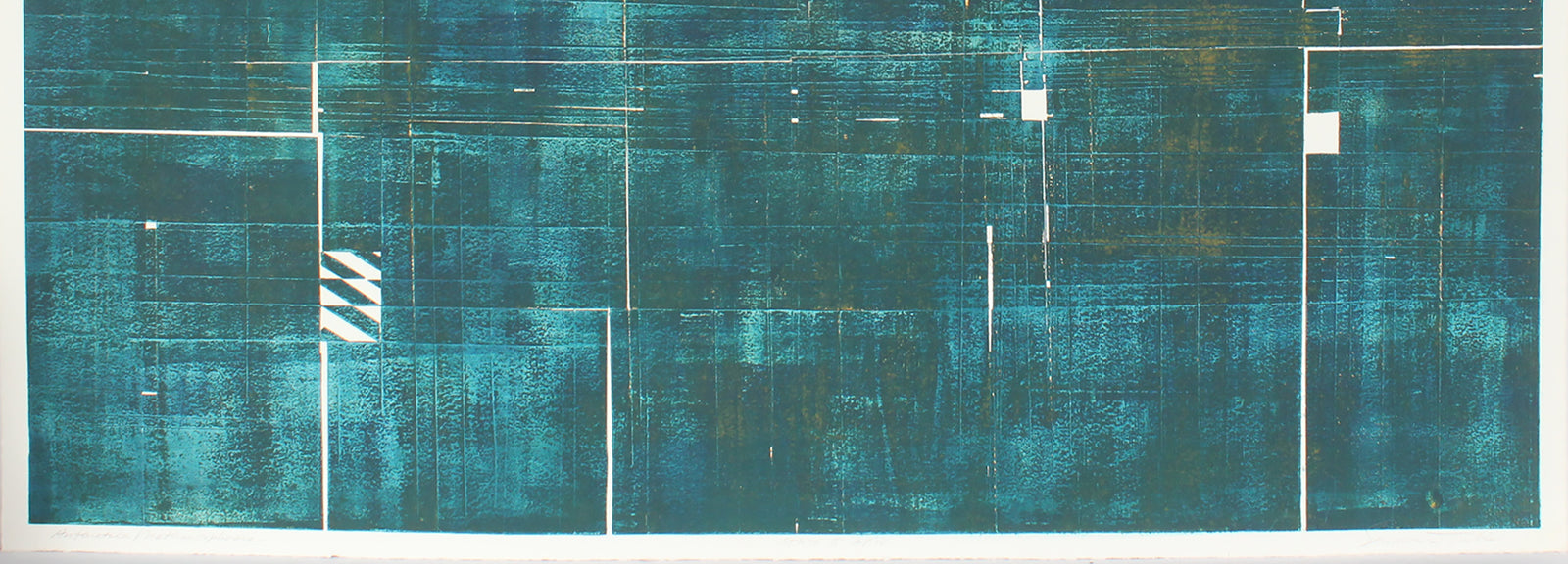 <i>Antartic Metamorphosis</i><br>Mid Century Collograph & Etching<br><br>#69938