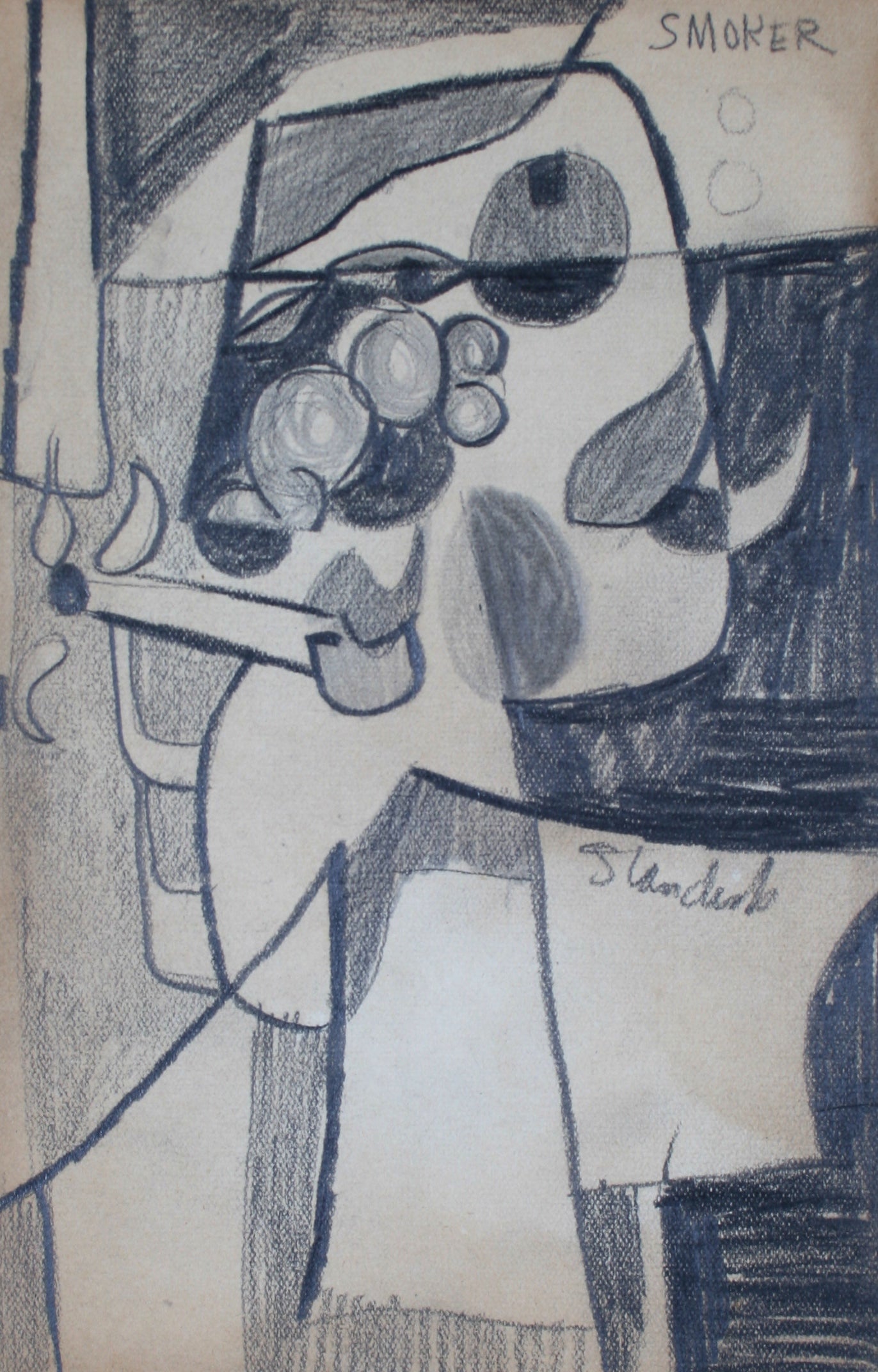<i>Smoker</i> <br>1960s Graphite <br><br>#71535