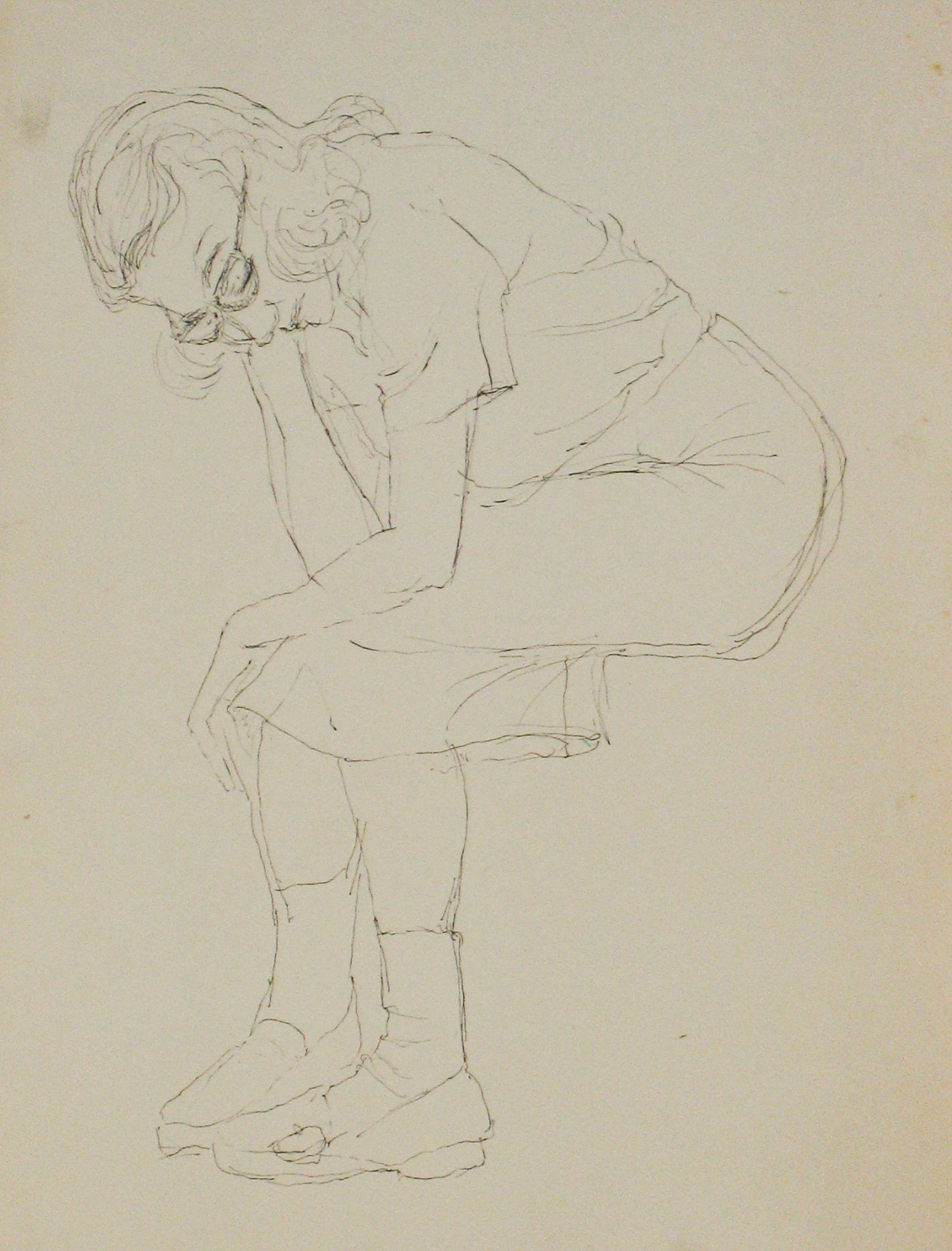 After a Long Day <br>1940's Ink <br><br>#7176