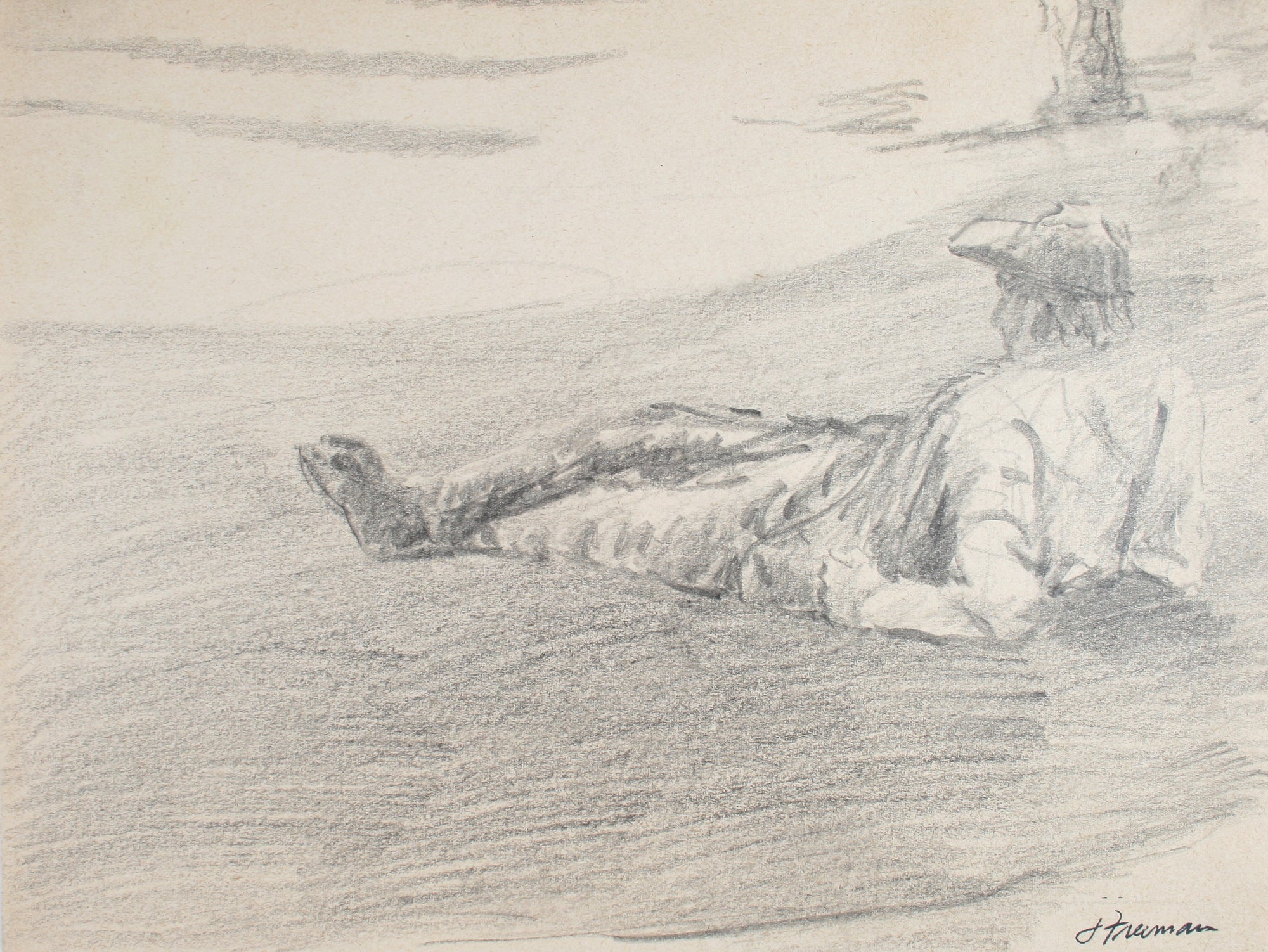 Relaxing in the Park<br>1976 Graphite<br><br>#71926