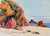 <i>Rocks South of Molera Beach</i> <br>1873 Watercolor <br><br>#72034