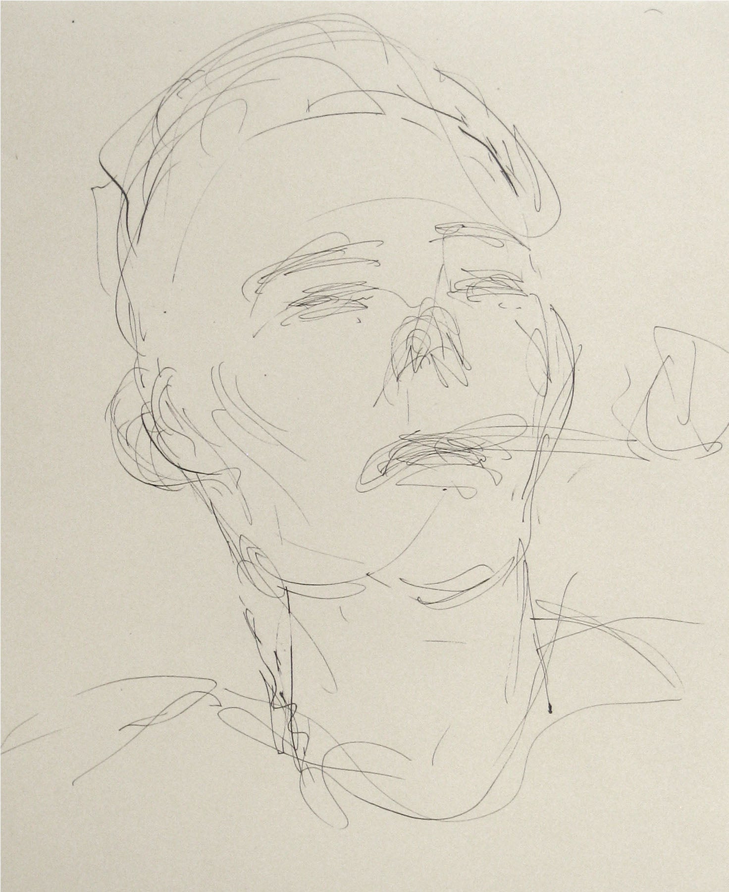 Monochromatic Smoking Man <br>20th Century Ink <br><br>#7750