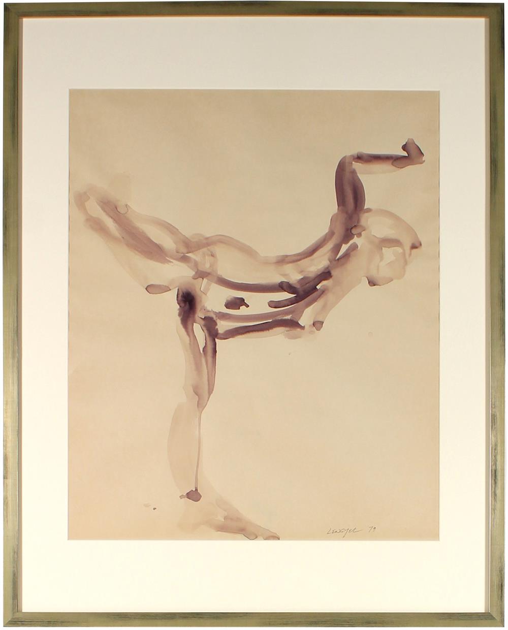 &lt;i&gt;Dancing Woman (The 5 Patty&#39;s)&lt;/i&gt;&lt;br&gt;1979 Ink Wash Figure&lt;br&gt;&lt;br&gt;#57373