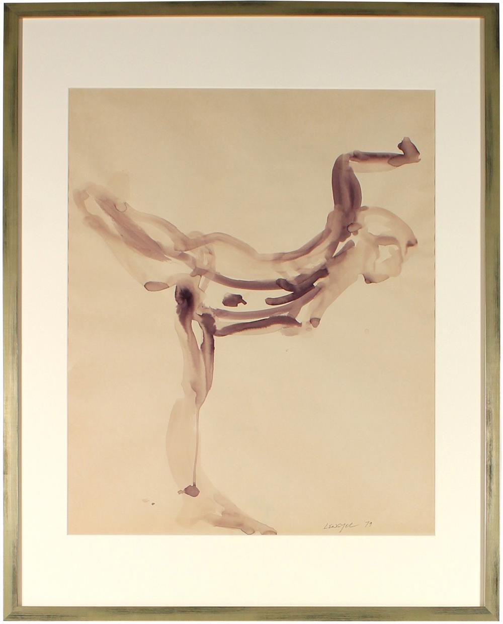 <i>Dancing Woman (The 5 Patty's)</i><br>1979 Ink Wash Figure<br><br>#57373