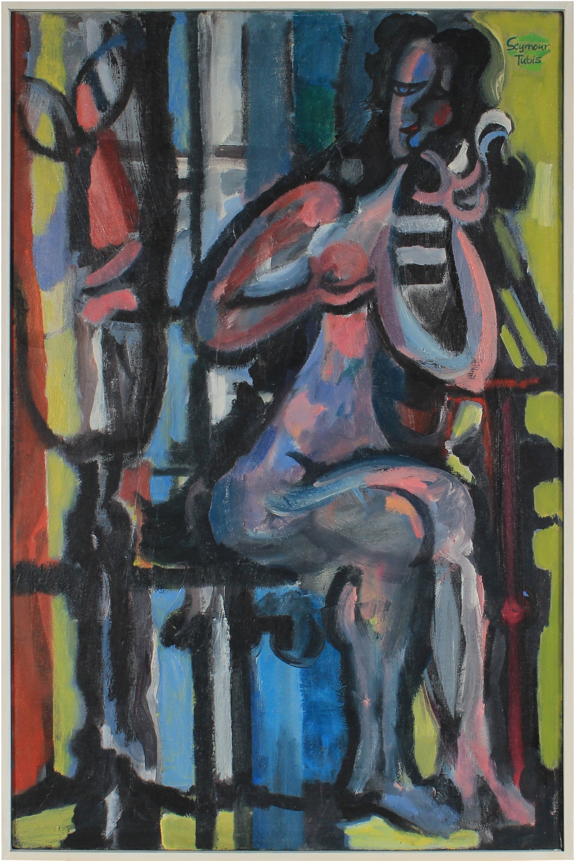 <i>The Face in the Mirror</i><br>1959 Oil<br><br>#82235