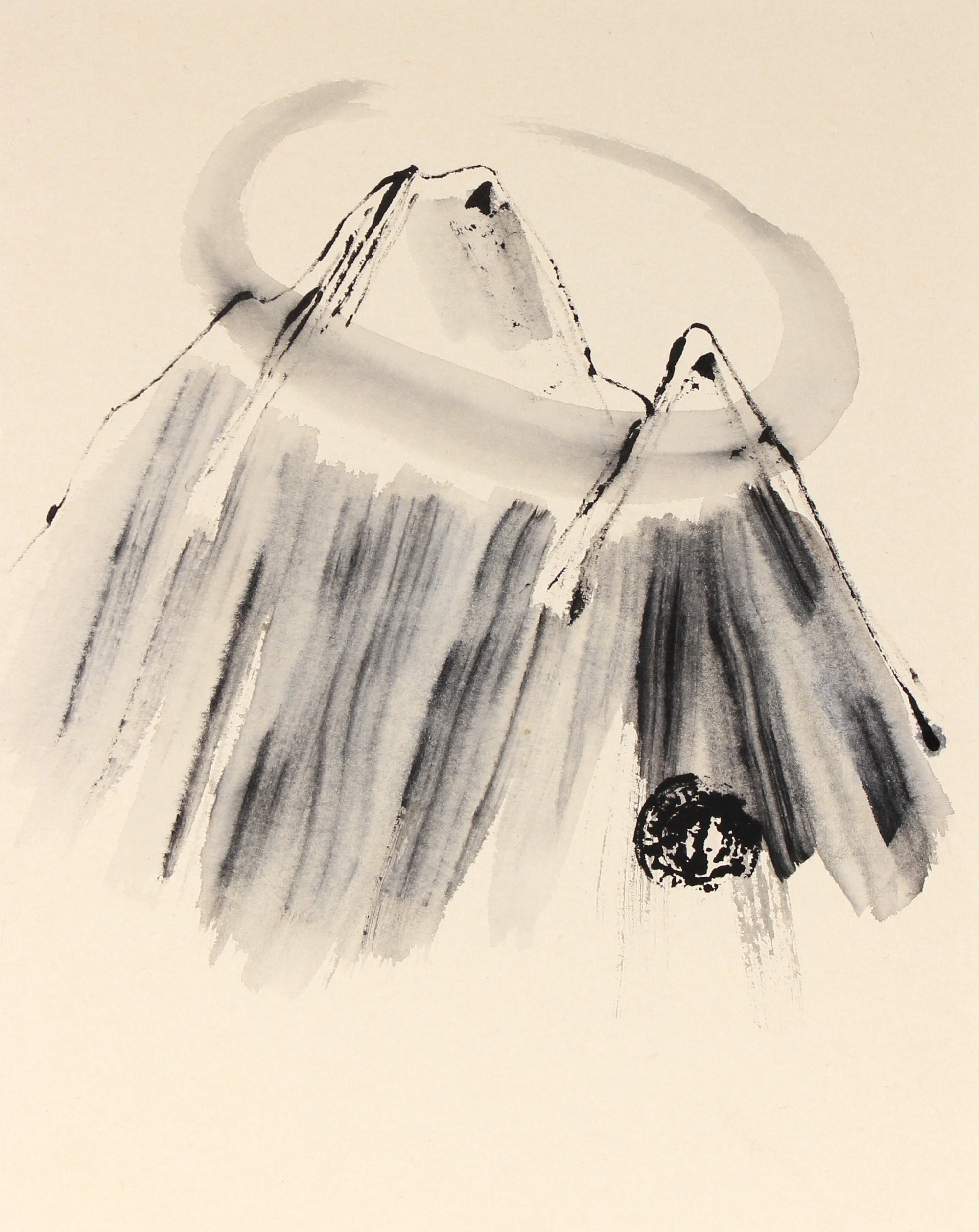 <i>Circle Mountain</i><br>Late 20th Century Ink