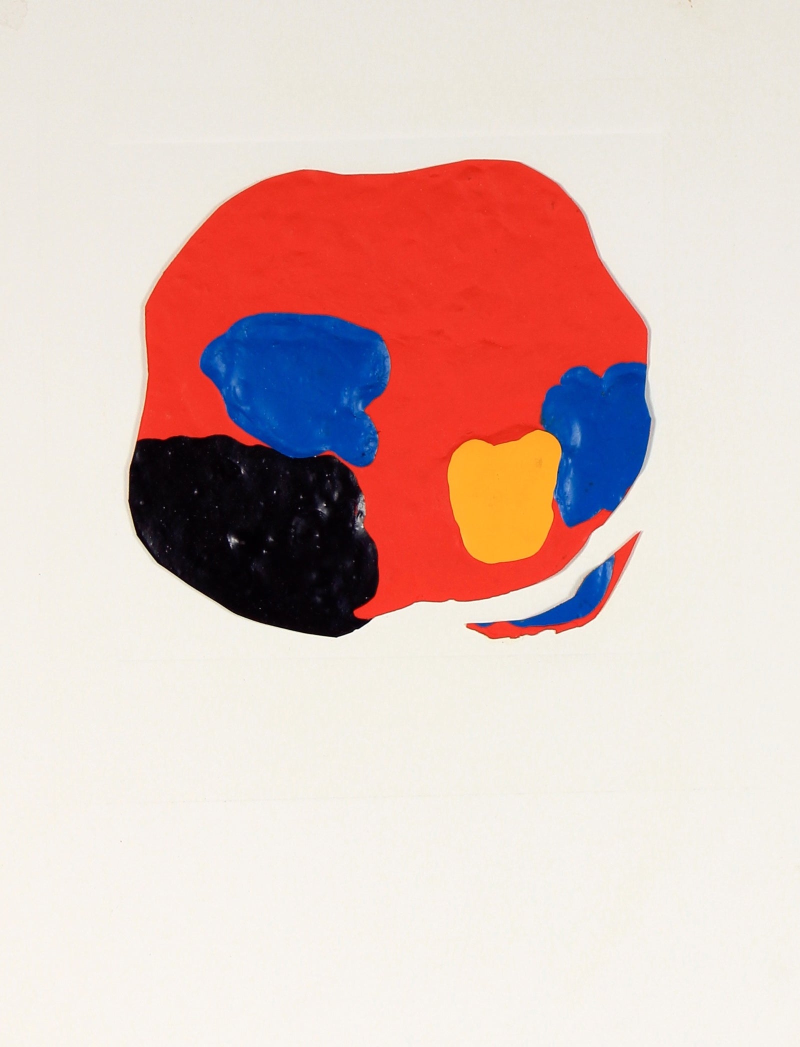 Vivid Color Form<br>Mid-Late 20th Century Acrylic<br><br>#82538