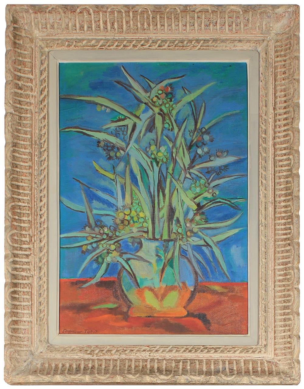 <i>Mimosa (Blue)</i> <br>1949 Oil <br><br>#83572