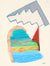 Disjointed Colorful Dreamscape <br>Late 20th Century Pastel <br><br>#83909