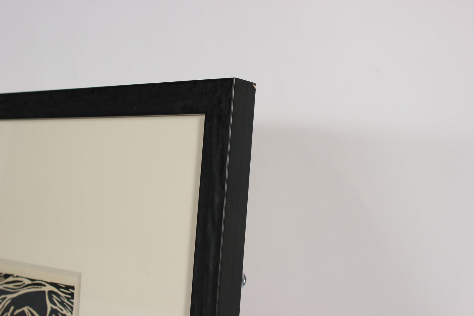 Graphic Abstract Print<br>Late 20th Century Linocut<br><br>#82519