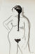 Graceful Standing Nude<br>Late 20th Century Ink<br><br>#84640