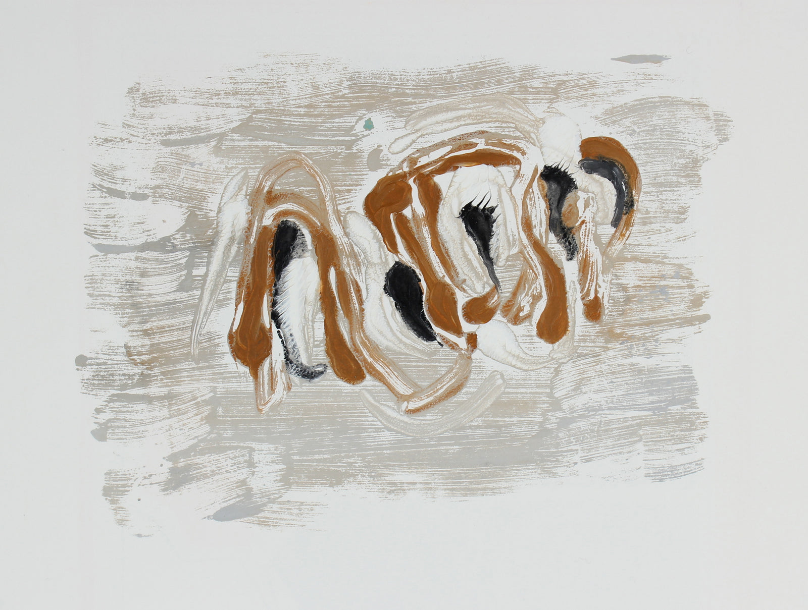 Organic Forms in Abstraction <br>2003 Monoprint <br><br>#84670